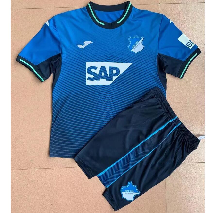 2021/22 Hoffenheim Kids Home Soccer Kits Shirt With Shorts